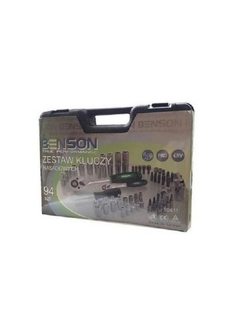 Набор инструментов Benson 10411 94 единицы в пластиковом кейсе No Brand (292736948)