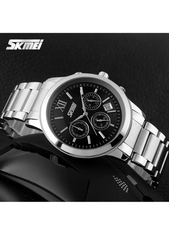 Чоловічий наручний годинник Tandem 9097 Чорний Skmei (313653706)