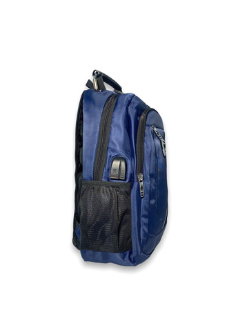 Рюкзак для города BW1902D-17 два отделения,USB слот+кабель, разъем для наушников разм 45*30*15 синий Biao Wang (285814734)