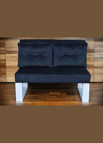 Диван Лофт WLS D23 чорний 1100/690/850мм (D-23/М-110/2/J/2/06) WoodyLoftStyle (294753925)