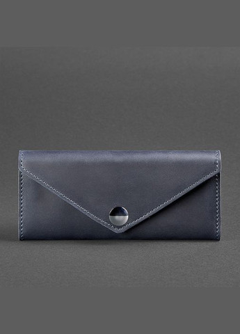 Жіночий шкіряний гаманець Керрі 1.0 синій (A-026138) BlankNote (328444938)