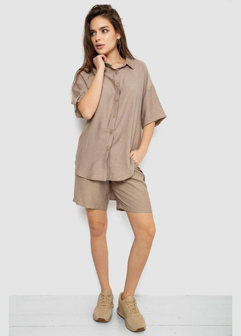 Костюм женский однотонный хаки размер L (sku_119R0038-1) No Brand (324101963)