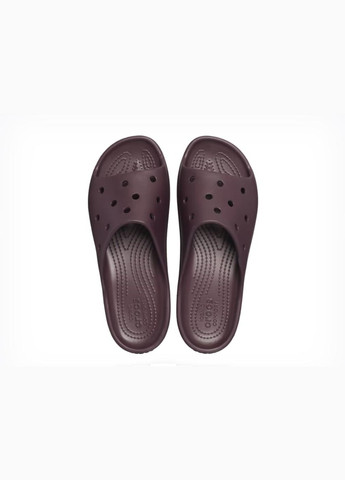 Жіночі крокси Classic Platform Slide M4W6-36-23 см Dark Cherry 208180 Crocs (285896212)