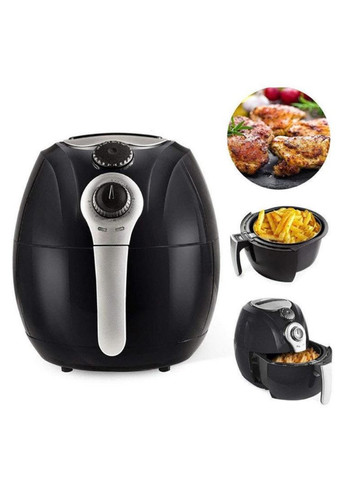 Фритюрниця електрична 1300 вт чорний (2038333025) Domotec MS-3220 (336890144)