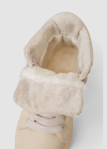 Кроссовки женские зимние на меху Ager 248RA2254 бежевые демисезоны (340052115)