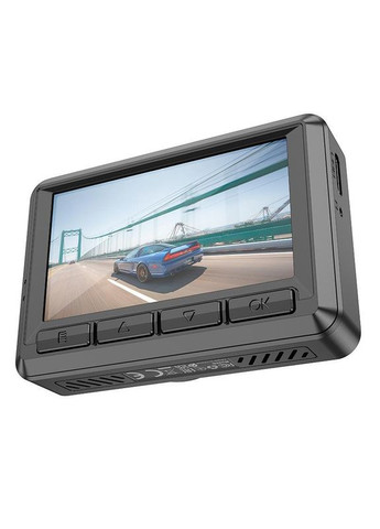 Видеорегистратор DV3 Driving recorder with display (2 камеры) Hoco (290891320)