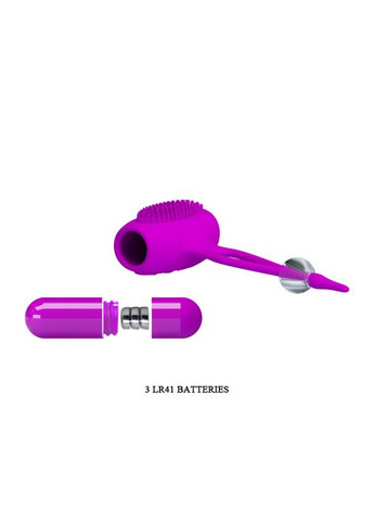 Затискачі для сосків - Pretty Love Bancroft Nipple Vibrator Purple LyBaile (362453438)