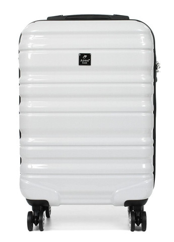 Чемодан ручная кладь S поликарбонат белый 55х36х20см/35л/2.4кг AIRTEX (324801787)