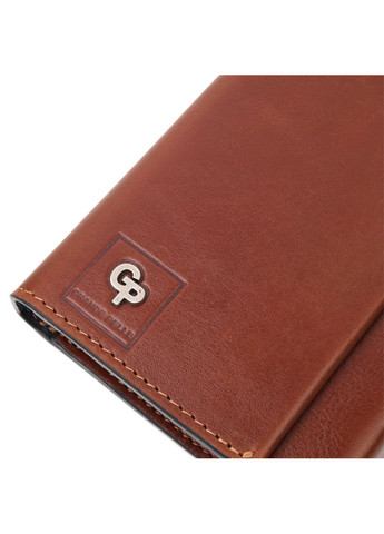 Сумка чоловіча шкіряна через плече барсетка з гладкої шкіри 11421 Коричневий Grande Pelle (302007749)