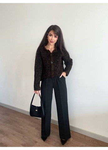 Темно-коричневый кардиган Osoblyva