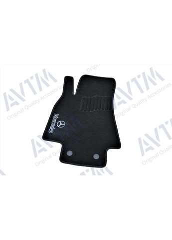 Ворсовые коврики в салон для Мерседес/ Mercedes A169 (2004-2012) /Чёрные 5шт Beltex A-Class (360614486)