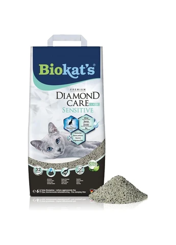 Наповнювач бентонітовий Biokats для котячого туалету Dimond Care Sensitive Classic 6л Biokat's (400281418)