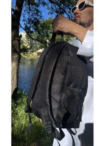 Чорний рюкзак із верхньою ручкою та двома відділеннями No Brand (365592437)