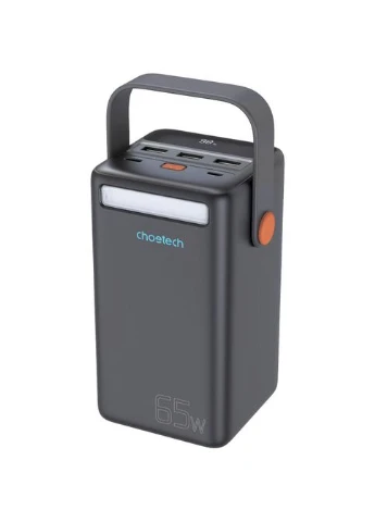 УМБ (Power Bank) B664 50000 mAh USB-C 65W (PD+QC 3.0) Black CHOETECH (400129249)