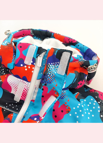 Рожева зимня дитяча зимова куртка для дівчинки з капюшоном (416022) Marakas