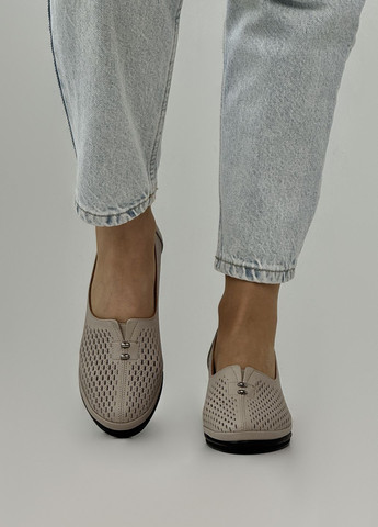 Sherlock Soon Туфлі жіночі шкіряні на повну ніжку кавовий з натуральна шкіра, туреччина — демісезон (335718195)