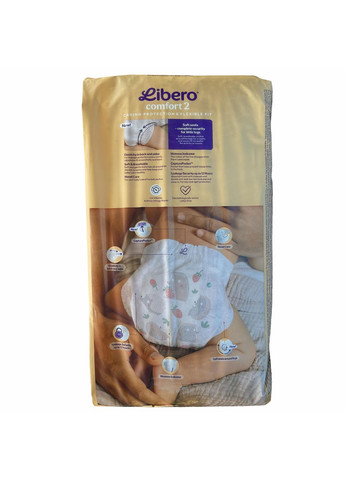 Підгузки Comfort 2 3-6 кг 141 шт (110640300) Libero (369458215)