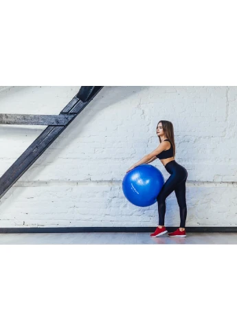 Мяч для фитнеса (фитбол) PS-4012 Ø65 cm PRO Gymball Blue Power System (362914961)