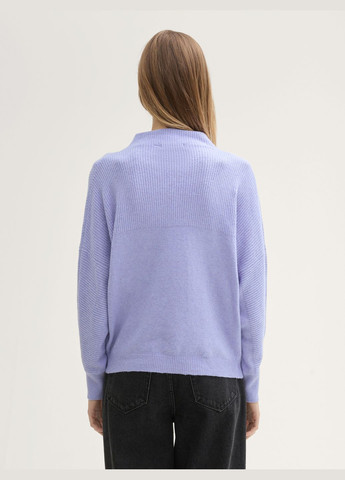 Фиолетовый демисезонный свитер Tom Tailor