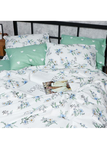 Комплект постільної білизни Бязь Gold Люкс «» Двоспальний 175х210 наволочки 2х40х60 (MS-820006970) Moon&Star Spring Harmony (356113861)