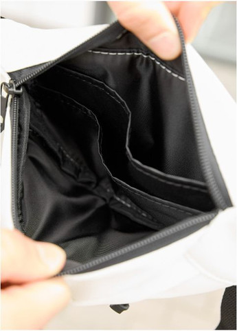 Мужская сумка на пояс бананка Marina MSG белая (R-85151008m-VS) Sambag (302450061)