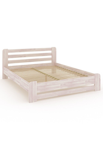 Ліжко Монтана бук 140х200 білий олія Fagus (303724133)