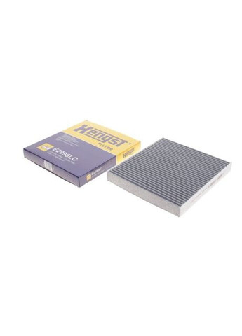 Фільтр салону VW GOLF VII 12-, SCODA OCTAVIA III 13- вугільний (вир-во HENGST) E2998LC Hengst Filter (366187490)