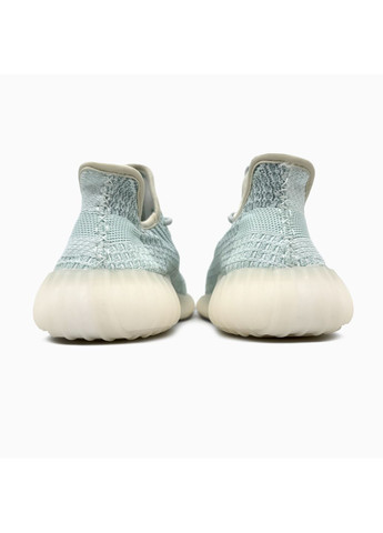 Білі Осінні кросівки чоловічі і жіночі adidas yeezy 350 v2, cloud white | адідас ізі 350 білі No Brand