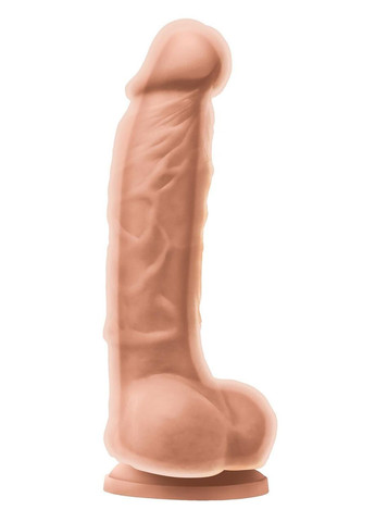 Фаллоимитатор реалистичный двойной плотности на Colours присоска, бежевый Ns Novelties (347296339)