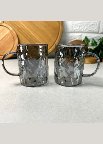 Набор чашек Shine, 260 мл, 2 ед., боросиликатное стекло AR2626GG Ardesto (335820420)