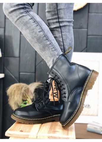 Черевики чоловічі Dr.Martens 1460 Black 11822006 Доктор Мартинс (Хутро) No Brand (366072205)