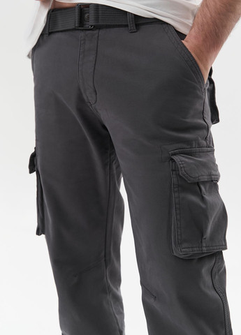 Серые повседневный зимние прямые брюки X hey