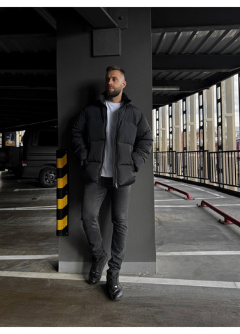 Чорний зимній Пуховик Україна