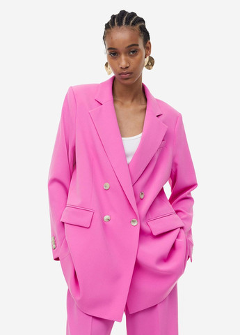 Розовый женский жакет,розовый, H&M -