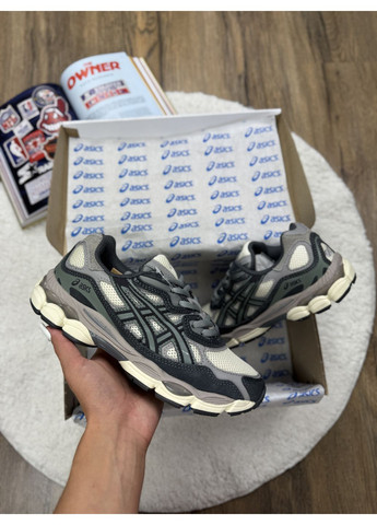 Бежевые демисезонные кроссовки мужские asics gel nyc beige brown асикс гель нюк No Brand