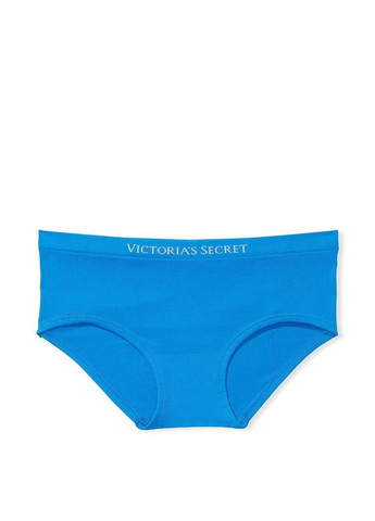 Жіночі трусики Seamless Hiphugger Panty XS Сині Victoria's Secret (285937939)