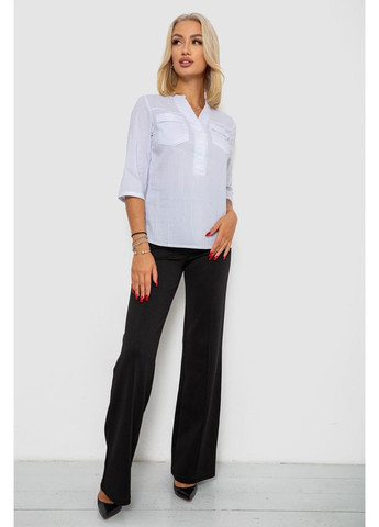 Біла блуза однотонна, 230rp-96-1 Ager