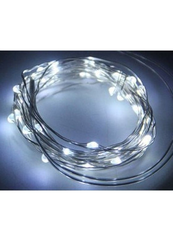 Гірлянда вулична на сонячній батареї на 300 лампочок 13730 32 м біла No Brand (361399431)