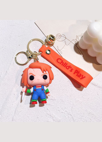 Брелок Чакі Chucky Horror Childs Play Дитяча гра фігурка іграшка для ключів, рюкзака, сумки 5,9 см Shantou (311301090)