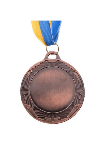 Медаль спортивна зі стрічкою ZING d-6,5см C-4329 (метал, d-6,5см, 38g бронза) SP-Sport (361436100)