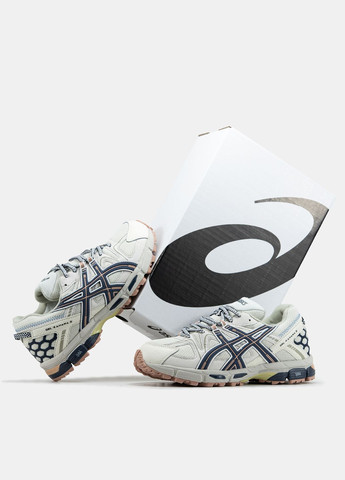 Білі Зимовий кросівки зимові чоловічі asics gel-kahana 8 winter white beige blue | асікс гель-кахана 8 білі бежеві сині всередині хутро No Brand