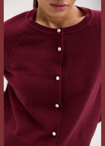 Бордовый кардиган Arjen