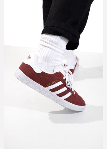 Червоні Осінні кросівки чоловічі і жіночі adidas gazelle red | адідас газель червоні No Brand