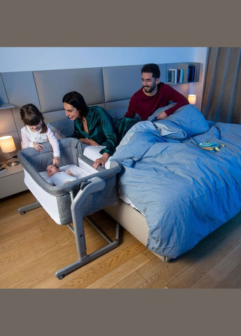 Кровать детская приставная Next 2 Me Magic Evo, бежевая Chicco (297869566)