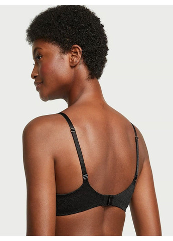 Чёрный бюстгальтер very sexy icon by push-up demi bra Victoria's Secret