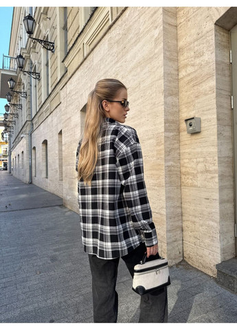 Жіноча сорочка в клітинку No Brand (356510668)