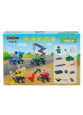 Конструктор Кран, 20 элементов () Banbao 9719 (369111672)