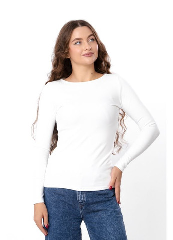 Теплий жіночий лонгслів однотонний приталений (p-13115) Носи своє (363043544)