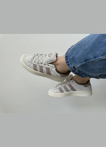 Кроссовки женские Adidas Campus 00s beige | Адидас Кампус бежевые No Brand бежевые демисезоны (316506732)