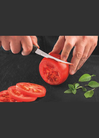 Набір ножів Plenus black, 3 предмета Tramontina комбінований,